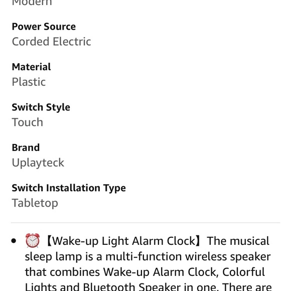 Uplayteck Alarm Clock - Picture 9 of 16